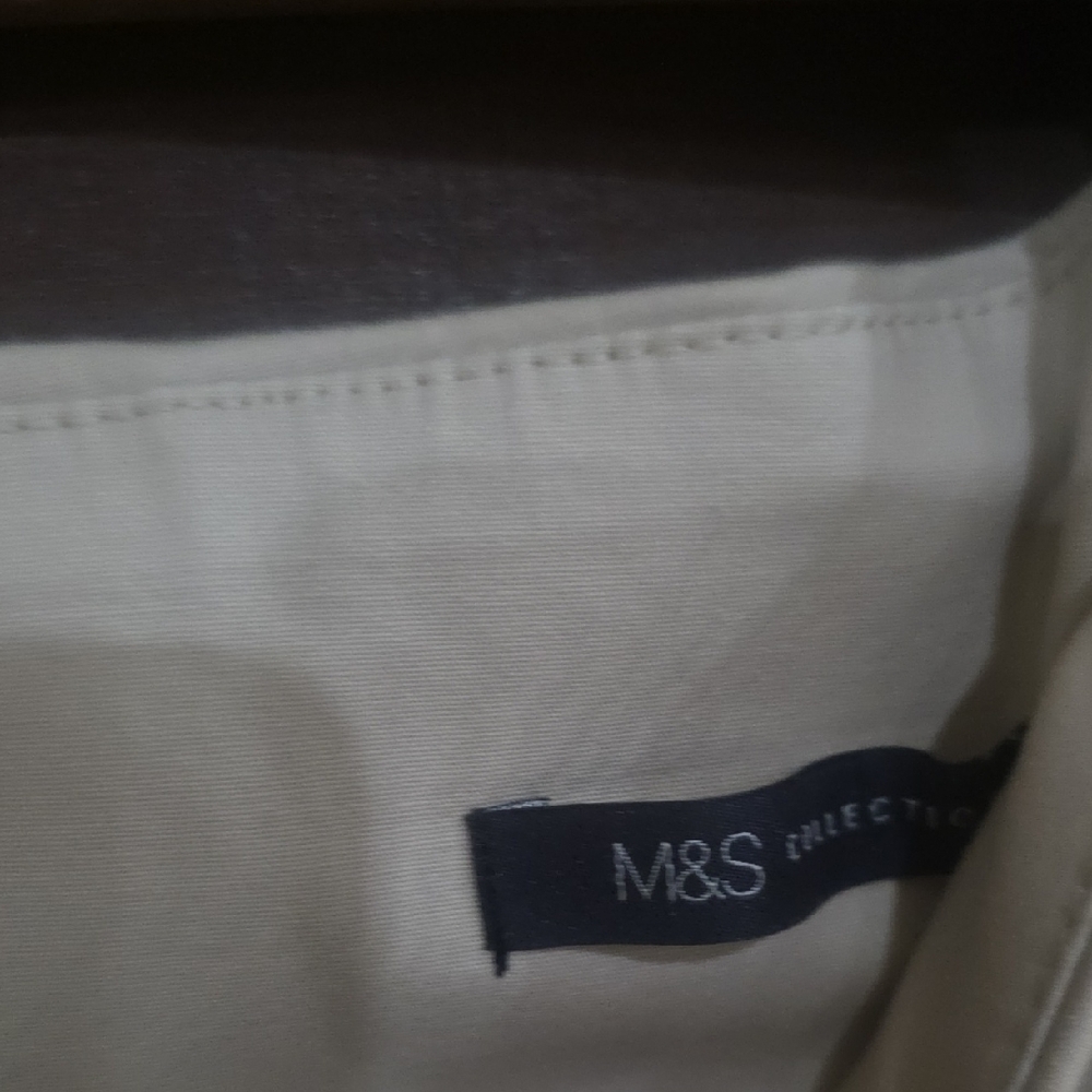 Marks & Spencer Cream Midi Skirt